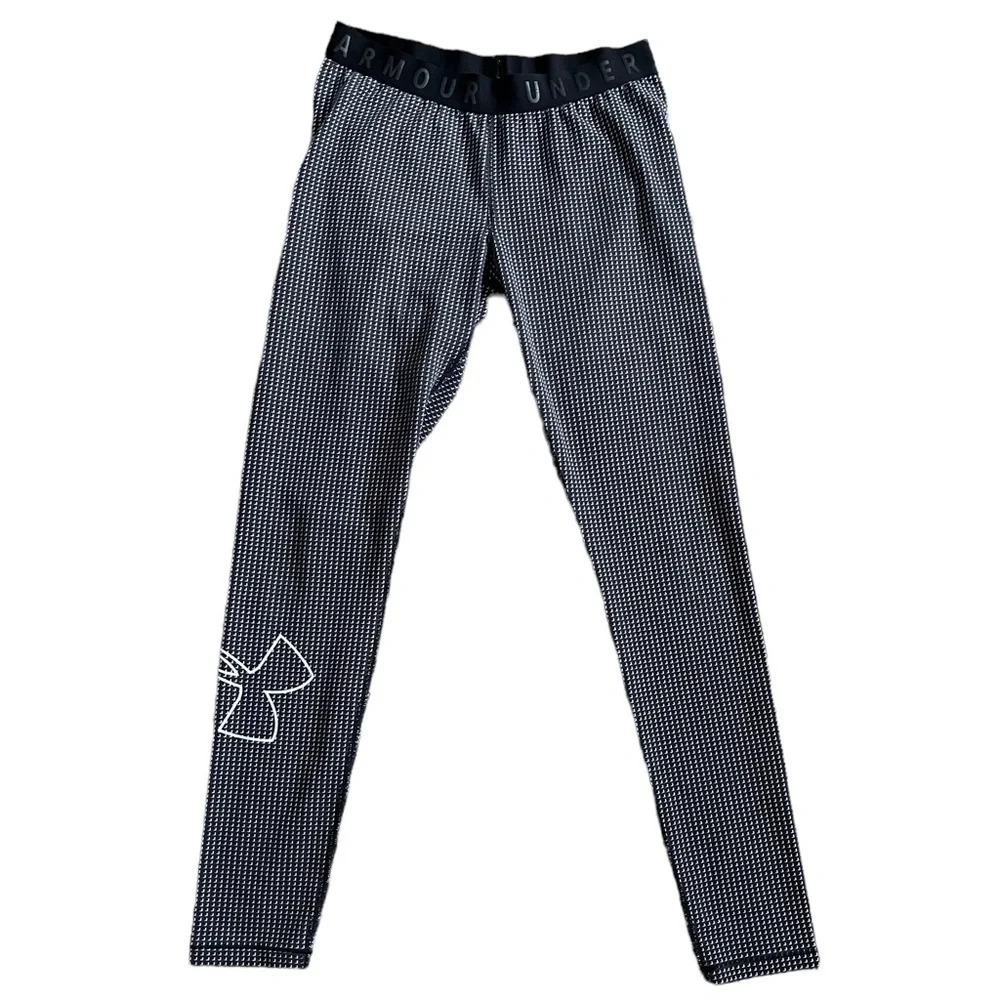 Women's Under Armour Black & White Leggings